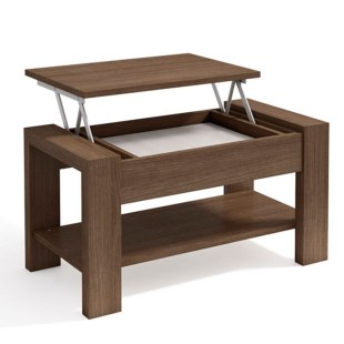 Mesa de centro elevable pequeña 80 x 45 cm
